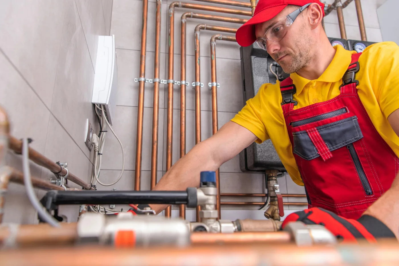Nourrice et circuit de distribution d'une chaudière gaz individuelle